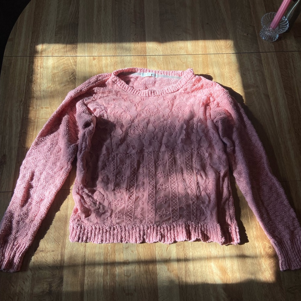 Pink Sweater